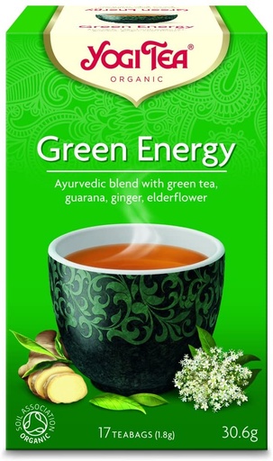 [9157] Yogi Organic Tea - Green Energy X 6 X 17pc