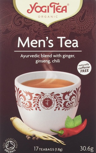 [9160] Yogi Organic Tea - Mens Tea X 6 X 17pc