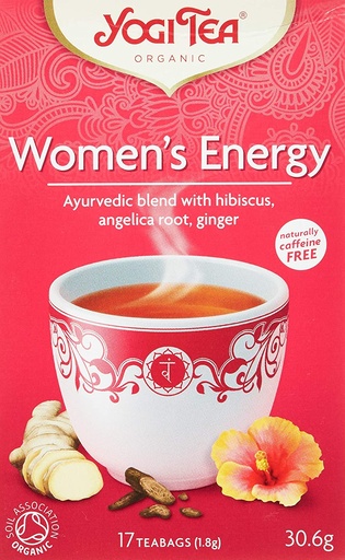[9166] Yogi Organic Tea - Womens Energy X 6 X 17pc