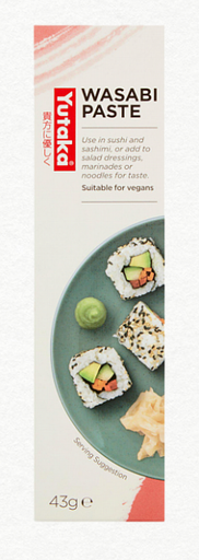 [12261] Yutaka Japanese Condiments - Wasabi Paste X 10 X 43g
