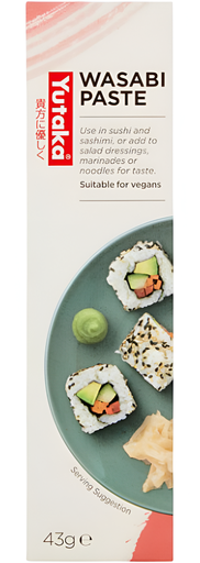 [12261] Yutaka Japanese Condiments - Wasabi Paste X 10 X 43g