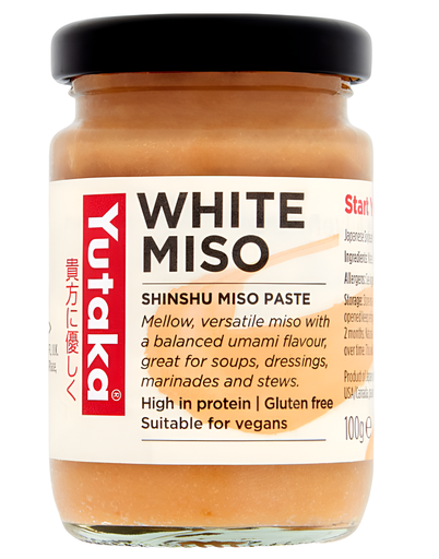 [12241] Yutaka Miso Paste - White X 6 X 100g