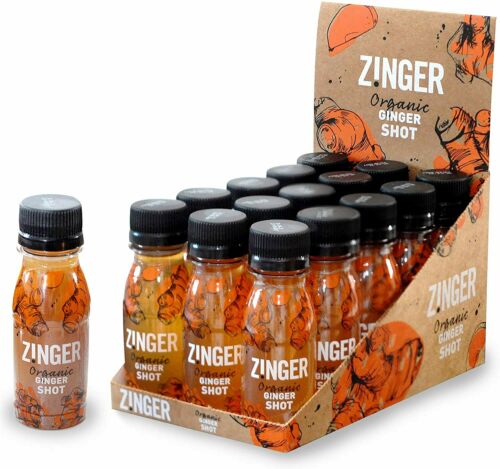 [10263] Zinger Health Shots - Organic Ginger X 15 X 70ml