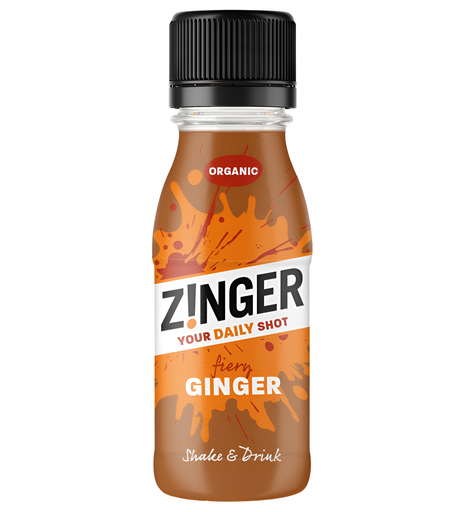 [10263] Zinger Health Shots - Organic Ginger X 15 X 70ml