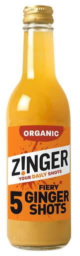 [14042] [10% OFF] Zinger Health Shots - BOTTLE Ginger X 6 X 330ml