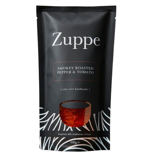 [12612] Zuppe Soup - SMALL Smoky Roasted Pepper Tomato 400g