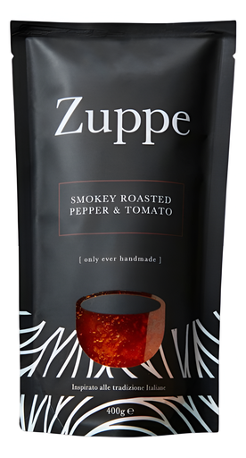 [12612] Zuppe Soup - SMALL Smoky Roasted Pepper Tomato 400g