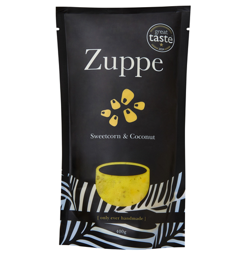 [12613] Zuppe Soup - SMALL Sweetcorn Coconut Chowder 400g