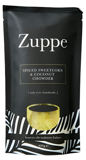 [12613] Zuppe Soup - SMALL Sweetcorn Coconut Chowder 400g