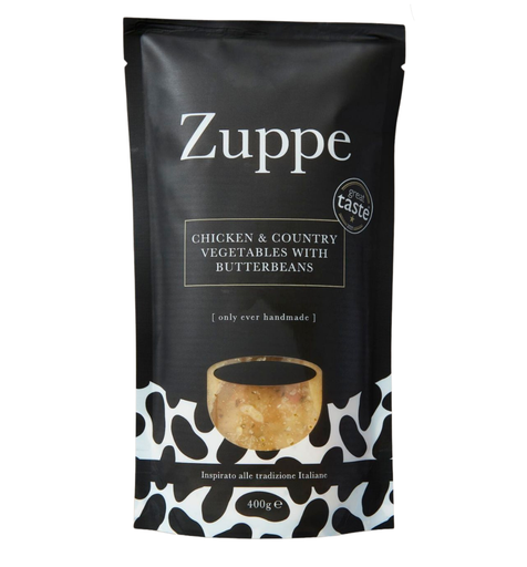 [12614] Zuppe Soup - SMALL Chicken Vegetable Butterbean 400g
