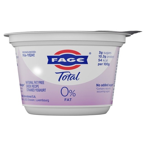 [1491] Total Greek Strained Yoghurt - Small 0% 150g