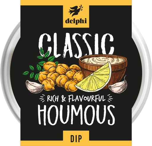 [1245] Delphi Essentials - Houmous with Sleeves 170g