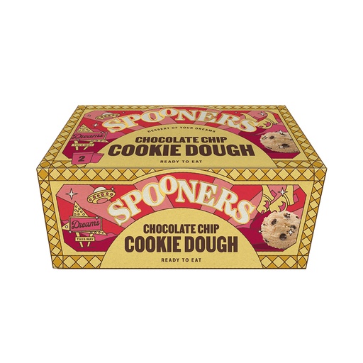 [14327] Spooners Cookie Dough - Chocolate Chip 150g