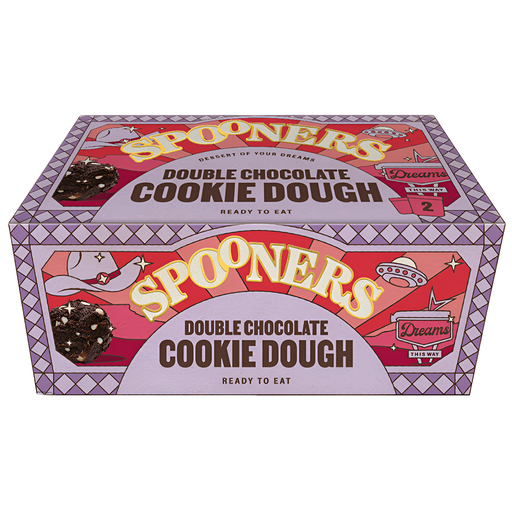 [14328] Spooners Cookie Dough - Double Chocolate 150g