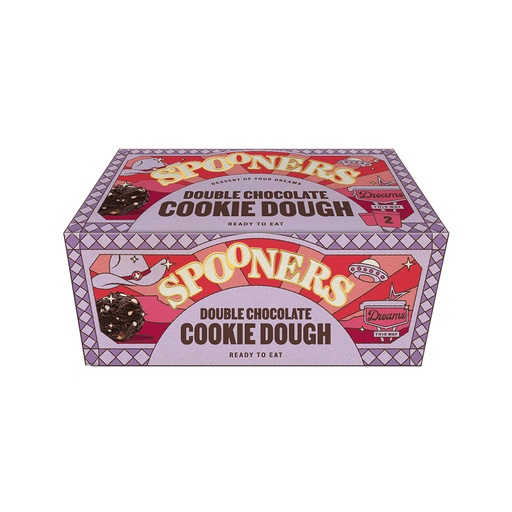 [14328] Spooners Cookie Dough - Double Chocolate 150g