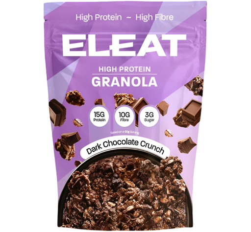 [14329] [SUPPLIER ISSUE] [15% OFF] Eleat High Protein Granola - Dark Chocolate Crunch X 5 X 300g