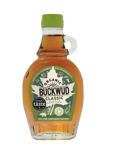 [14102] Buckwud Organic Syrup - Pure Maple X 6 X 250g