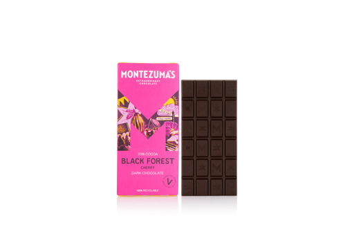 [14129] [20% OFF] Montezumas Vegan Chocolate Bars - DARK 70% Black Forest X 12 X 90g