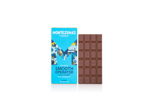 [14131] [20% OFF] Montezumas Chocolate Bars - MILK 37% Smooth Operator X 12 X 90g