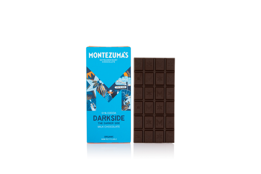 [14133] [20% OFF] Montezumas Chocolate Bars - MILK 51% Dark Side X 12 X 90g