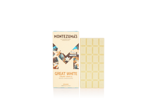 [14138] [20% OFF] Montezumas Chocolate Bars - Great White X 12 X 90g