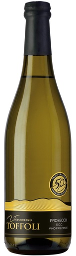 [14145] [25% OFF] Toffoli Sparkling Wine - Prosecco Frizzante NV Veneto 11% ABV X 12 X 750ml
