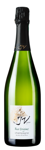 [14146] J Vignier Champagne Wine - Aux Origines Blanc de Blancs Extra Brut NV 12% ABV X 6 X 750ml
