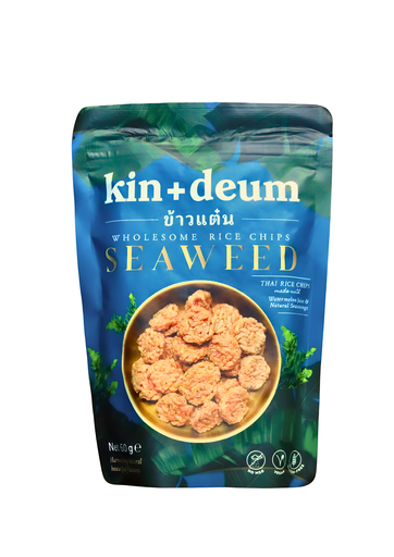 [14203] Kin plus Deum Rice Chips - Seaweed X 12 X 60g