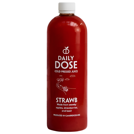 [14206] [20% OFF] Daily Dose Cold Press Juice - LARGE Strawerry Apple Lemon Basil 750ml
