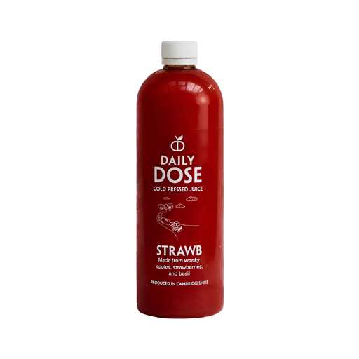 [14206] [20% OFF] Daily Dose Cold Press Juice - LARGE Strawerry Apple Lemon Basil 750ml