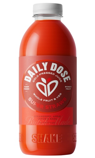 [14206] Daily Dose Cold Press Juice - MEDIUM Super Strawb 750ml