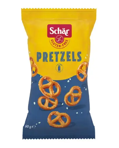[14208] Schar Gluten Free Snacks - Pretzels 10 X 60g