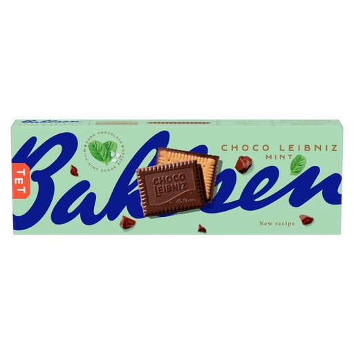 [14213] Bahlsen Choco Leibniz - Mint Chocolate X 12 X 111g
