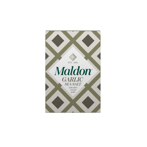 [14222] Maldon Sea Salt - SMALL Garlic X 12 X 100g