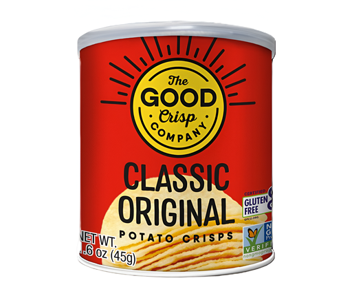 [14227] The Good Crisp Company Crisps - SMALL Classic Original X 12 X 45g