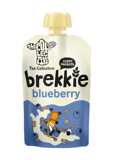 [14231] The Collective Brekkie Kids Pouches - Blueberry X 6 X 110g
