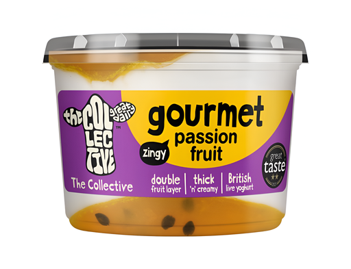 [14238] The Collective Gourmet Yoghurt - LARGE Passion Fruit 425g