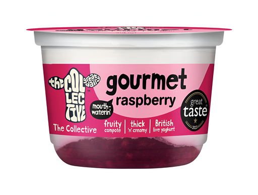 [14239] The Collective Gourmet Yoghurts - SMALL Raspberry 150g