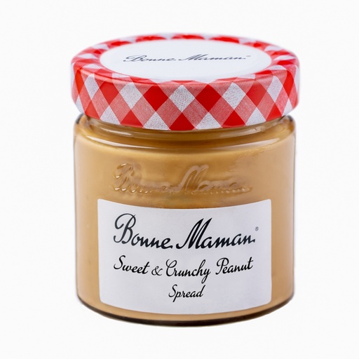 [14250] [10% OFF] Bonne Maman Spreads - JAR Sweet and Crunchy Peanut X 6 X 230g