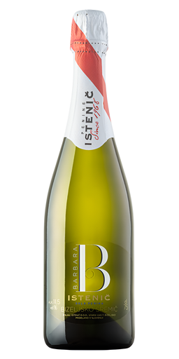 [14271] [25% OFF] Istenic Barbara Sec Sparkling Wine - Chardonnay Rumeni Plavac Laski Rizling 12% ABV X 6 X 750ml