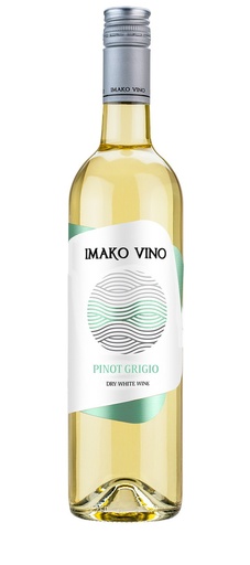 [14288] [CLEARANCE] Imako Vino Unity White Wine - Pinot Grigio 12% ABV X 6 X 750ml NORTH MACEDONIA