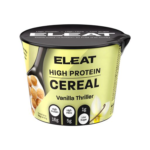 [14310] [15% OFF] Eleat High Protein Cereal - POT Vanilla X 8 X 50g