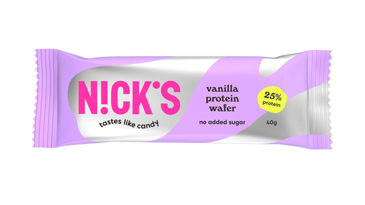 [14323] Nicks Protein Wafer - Vanilla X 24 X 40g