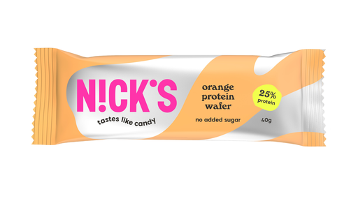 [14324] Nicks Protein Wafer - Orange X 24 X 40g