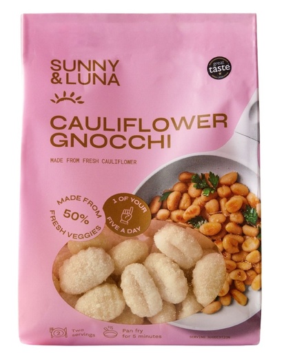 [14340] [15% OFF] Sunny and Luna Fresh Pasta - Cauliflower Gnocchi 350g
