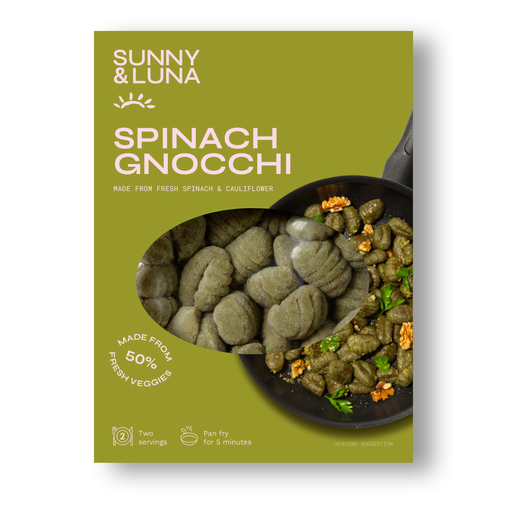 [14341] Sunny and Luna Fresh Pasta - Spinach Gnocchi 350g