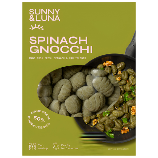 [14341] Sunny and Luna Fresh Pasta - Spinach Gnocchi 350g