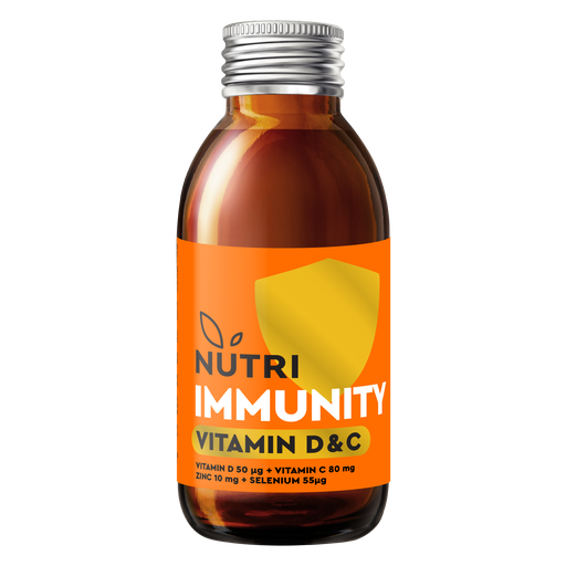 [14344] [15% OFF] Nutri Health Shots - Immunity Vitamin D and C X 12 X 100ml