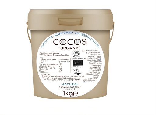 [14345] Cocos Organic Vegan Coconut Yoghurt - Catering Natural 1kg
