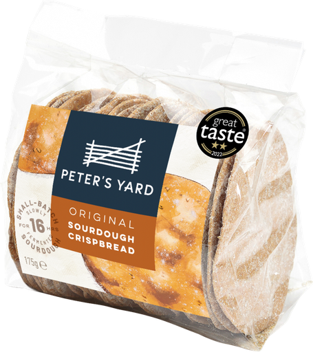 [14355] [20% OFF] Peter's Yard Sourdough Crispbread - LARGE Original X 4 X 180g
